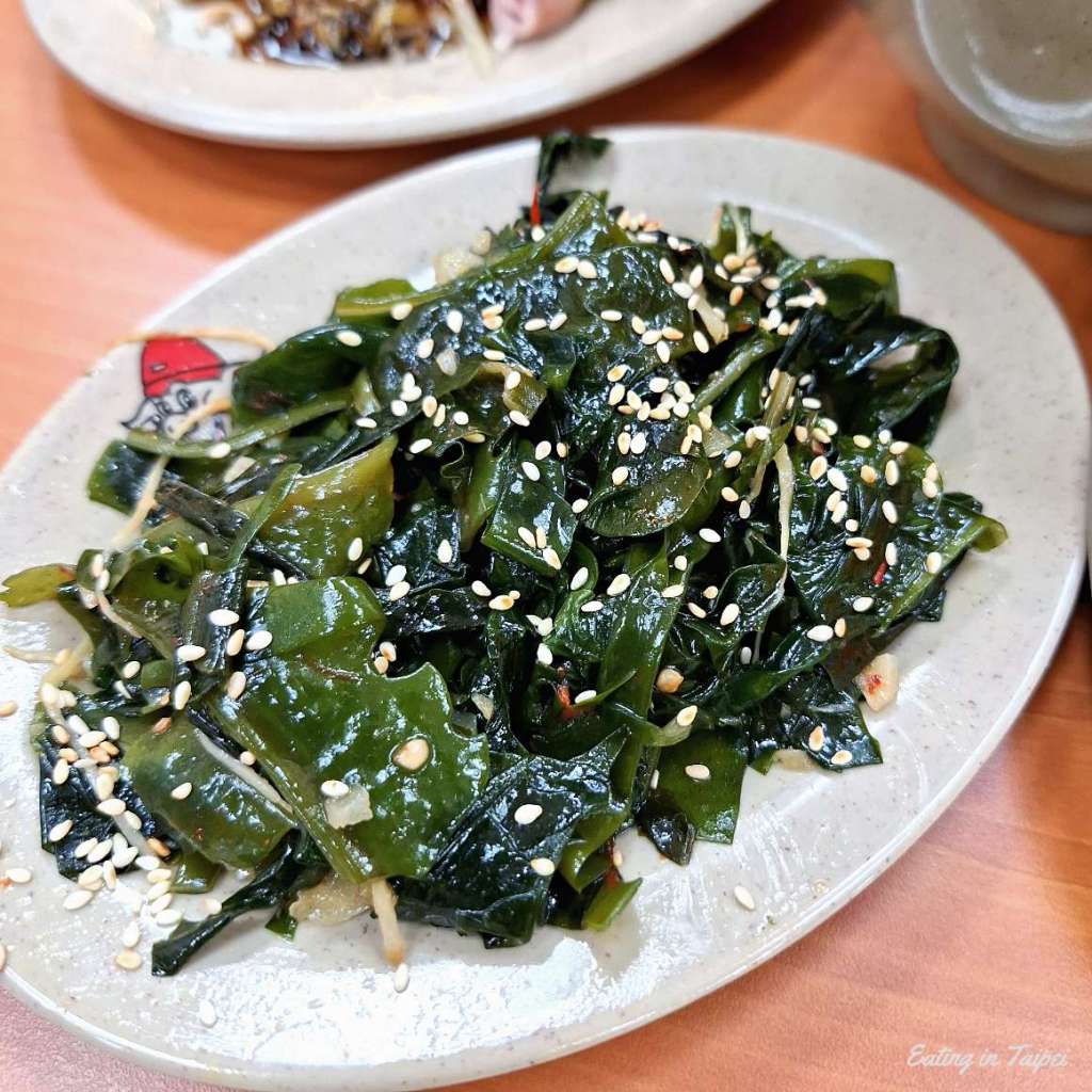 ChangJi Street Pigs Blood Soup seaweed