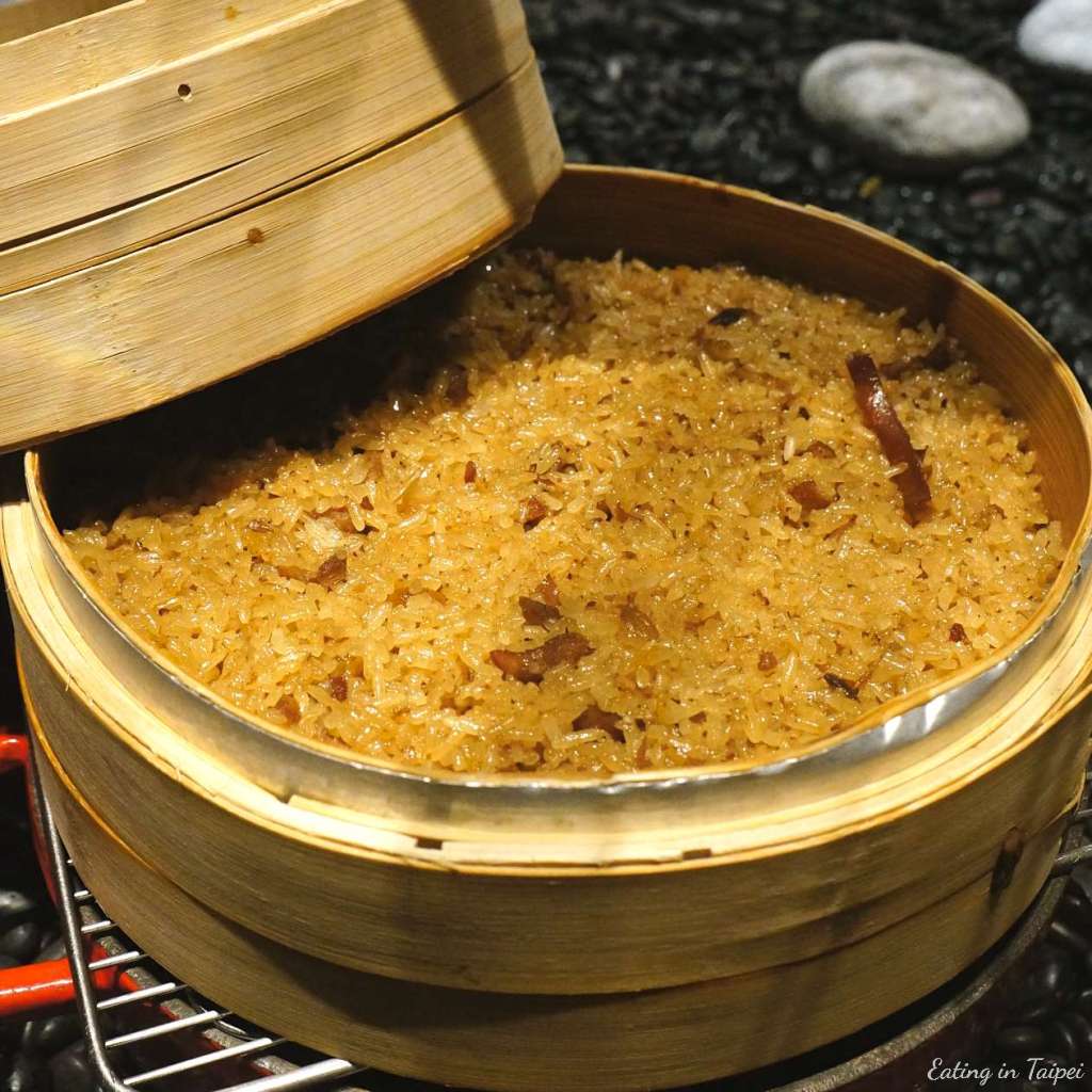 Just Sleep Tainan Just Cafe breakfast sticky rice 1