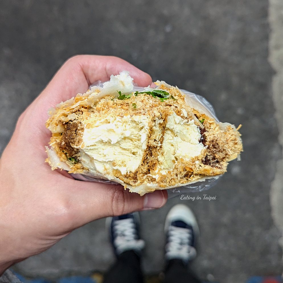 peanut roll ice cream Nanjichang night market 6