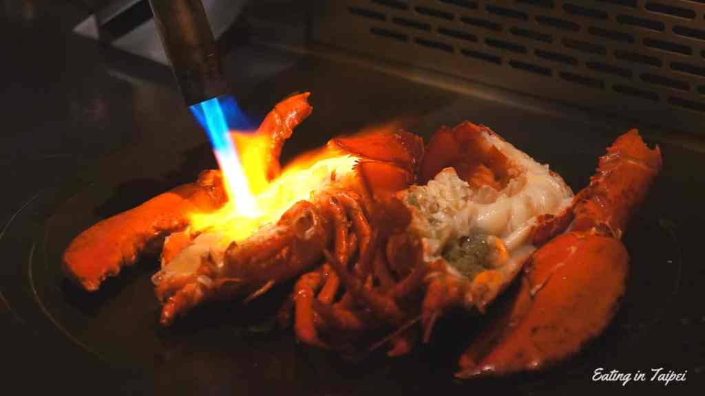 Robin s grill teppanyaki tainan lobster